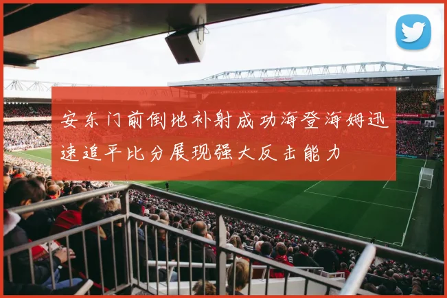 安东门前倒地补射成功海登海姆迅速追平比分展现强大反击能力